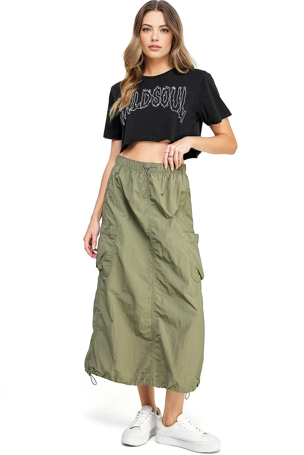 Skater Cargo Skirt