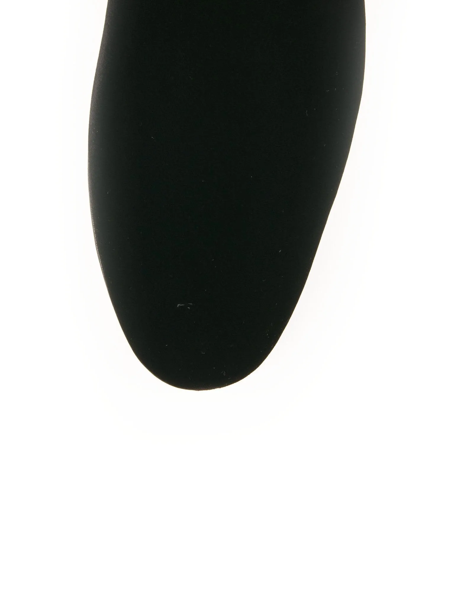 Slim Slipper Loafers - Black