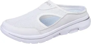 Slip On Mules & Clogs for Women Comfort Breathable Support Sports Sandals Lightweight Closed Toe Slippers