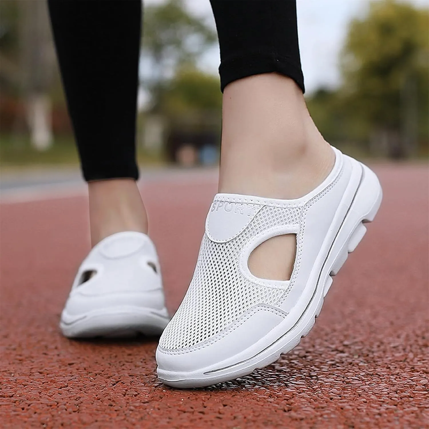 Slip On Mules & Clogs for Women Comfort Breathable Support Sports Sandals Lightweight Closed Toe Slippers
