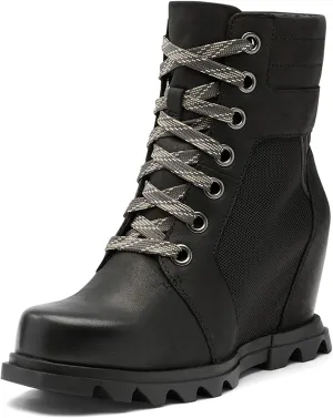 Sorel Women's Joan of Arctic Wedge III Lexie Boot  Waterproof Leather Wedge Boots
