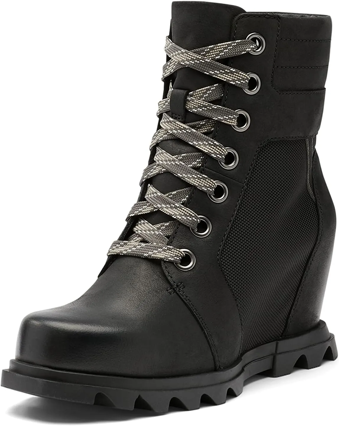 Sorel Women's Joan of Arctic Wedge III Lexie Boot  Waterproof Leather Wedge Boots