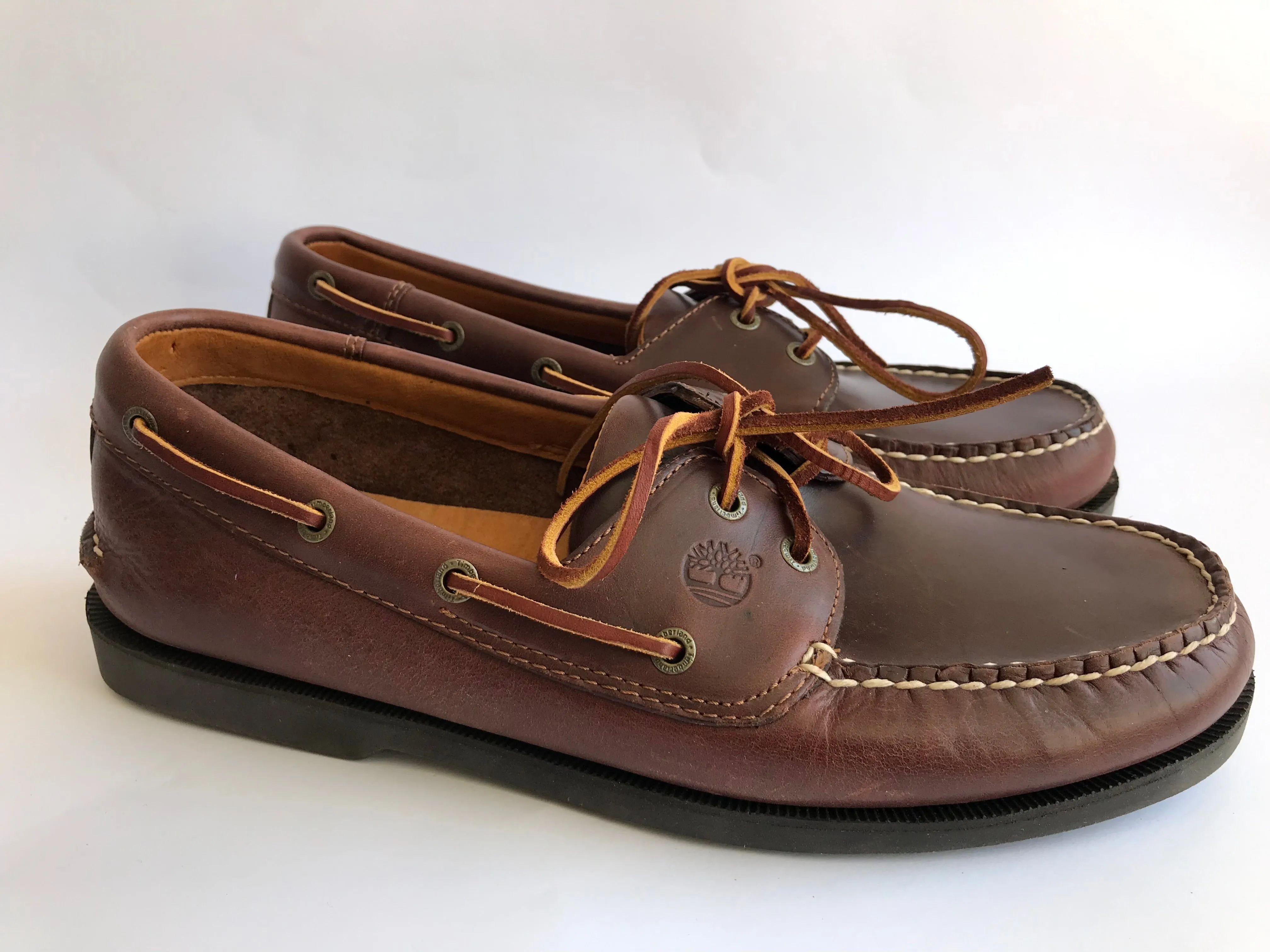 TIMBERLAND Men's Deck Dock Handsewn Lace Up Shoes, UK 10.5/ US 11W/ EU 45
