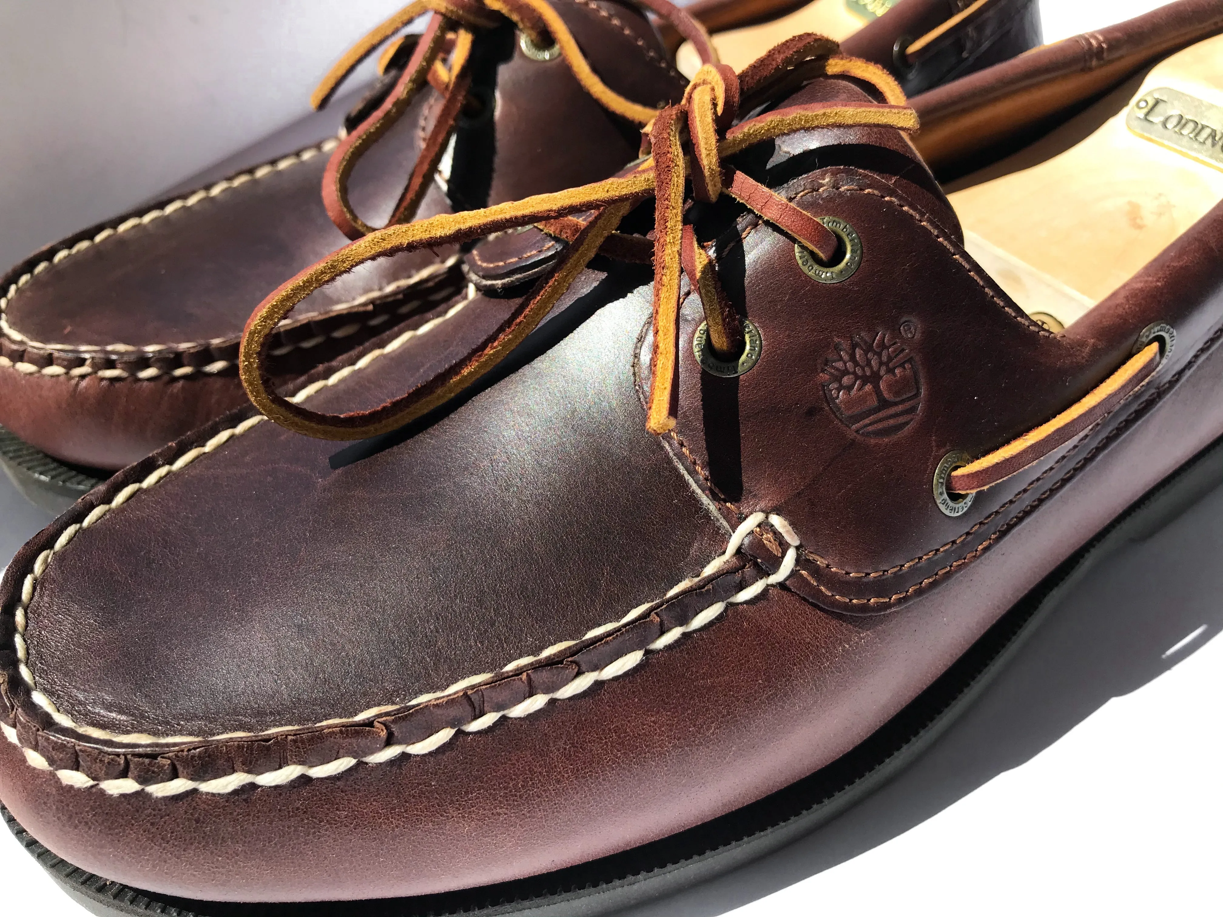 TIMBERLAND Men's Deck Dock Handsewn Lace Up Shoes, UK 10.5/ US 11W/ EU 45