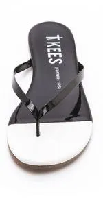 Tkees French Tips Black Tie