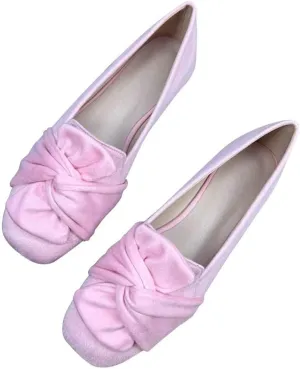 TN TANGNEST Womens Dress Flats Fashion Soft Pointed Toe Bowknot Slip On Flat Shoes