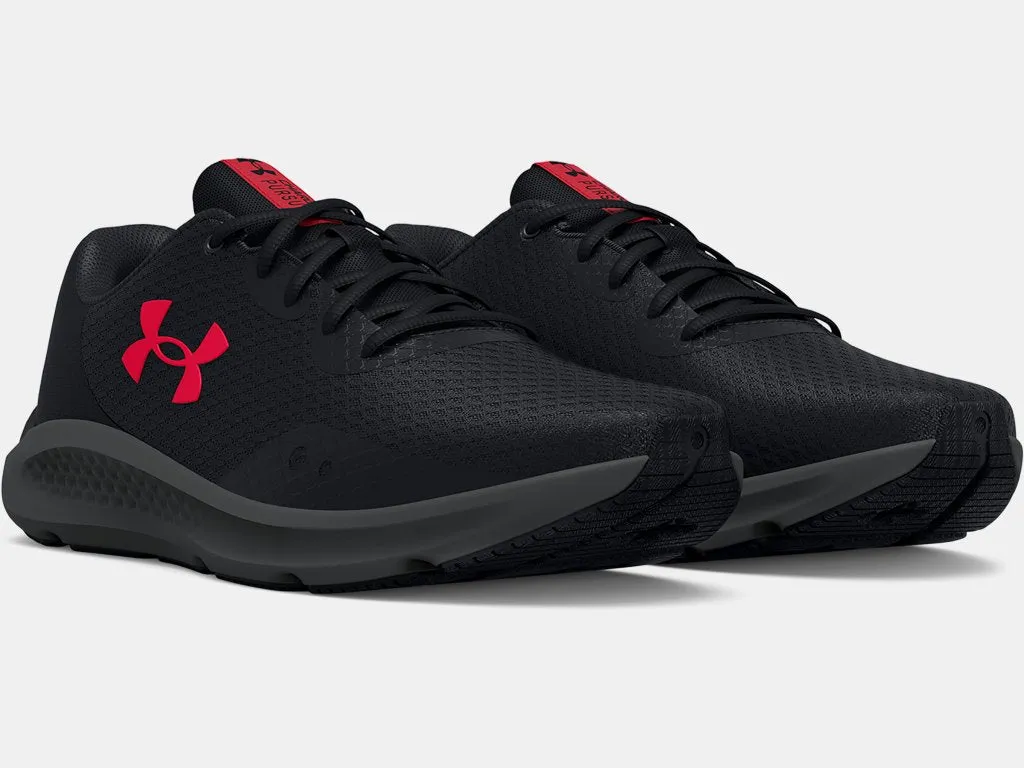 UA Men's Charged Pursuit 3 Wide (4E) Running Shoes