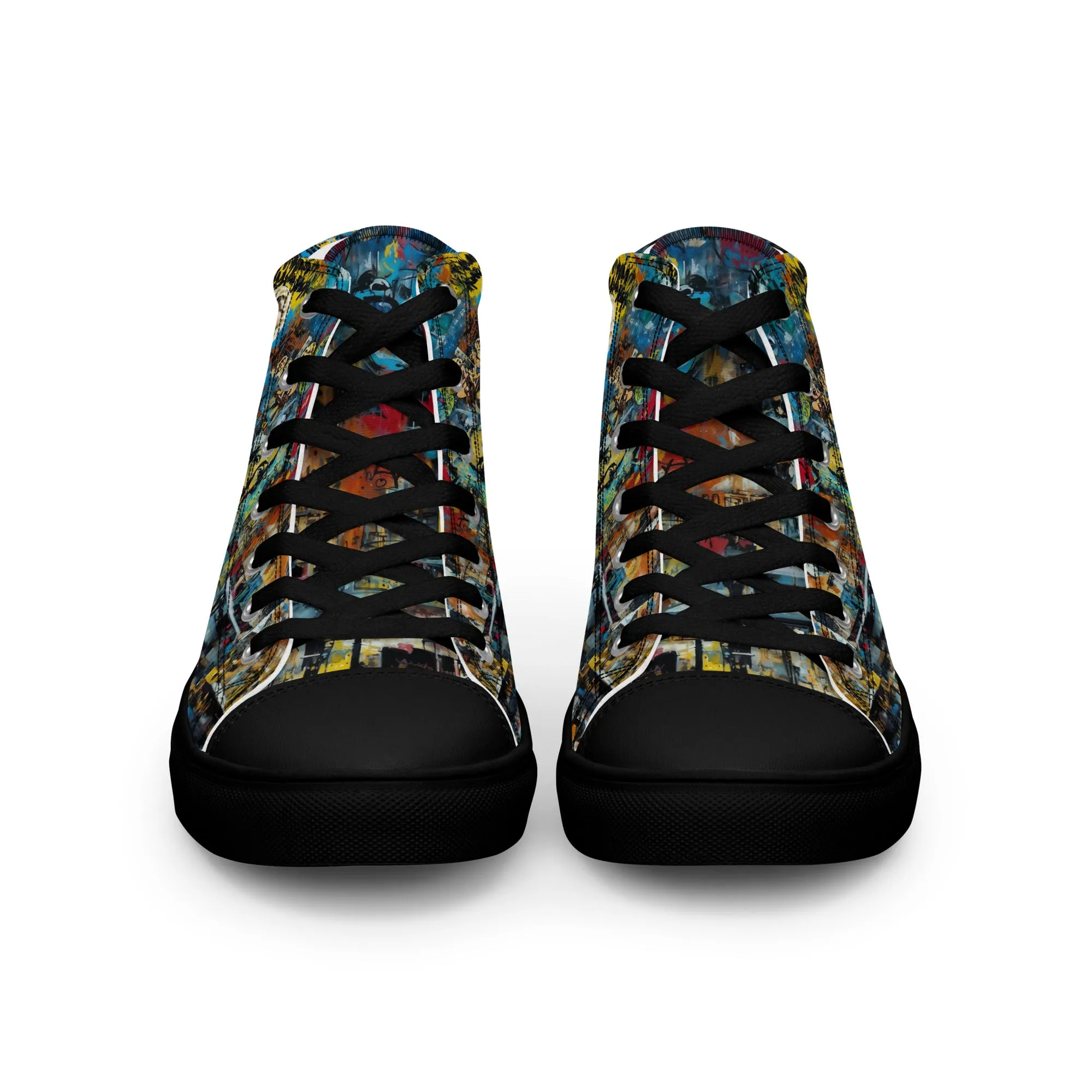 Unisex high top canvas shoes - Marilyn 2
