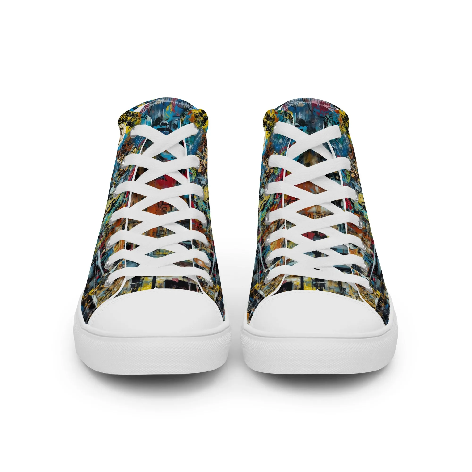 Unisex high top canvas shoes - Marilyn 2