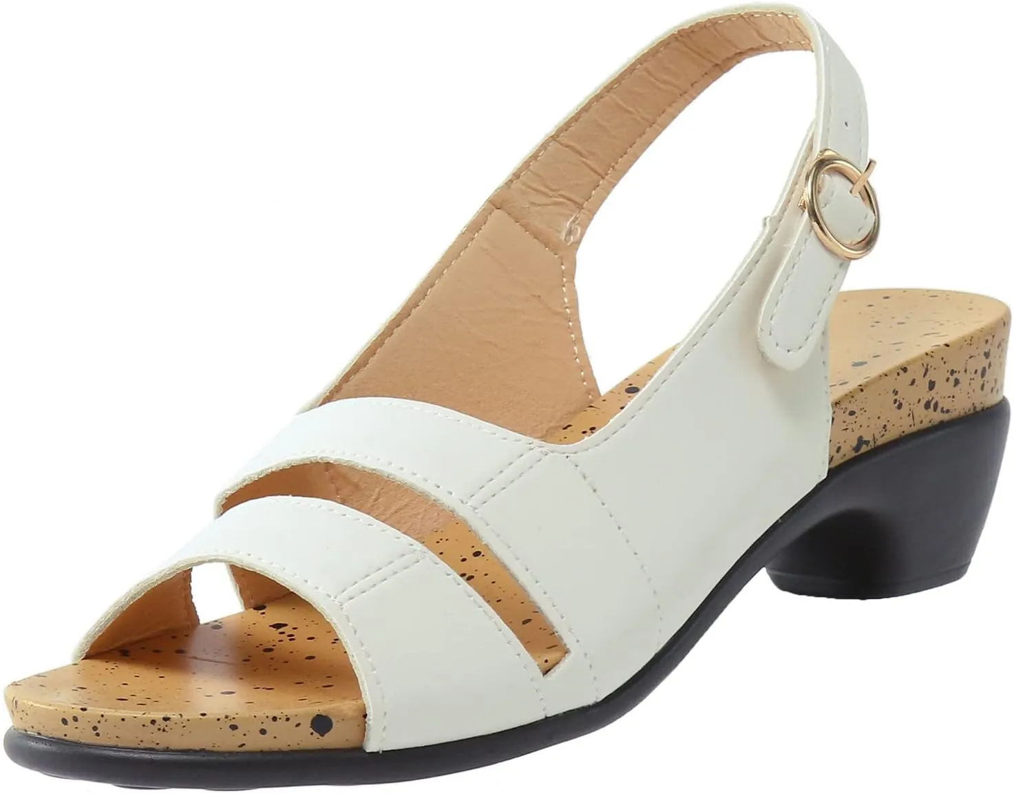 Wedge Sandals for Women 2025 Dressy Comfy Elegant Low Heel Open Toe Breathable Ankle Strap Sandals with Adjustable Buckle