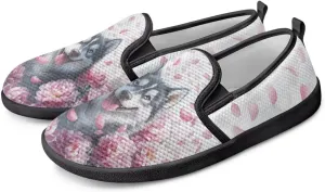 Women's Art Painted Travel Shoes Shoes Slip On Casual Mesh Loafers Lightweight Comfort Fashion Outdoor Sneaker for Ladies US Size 6-11