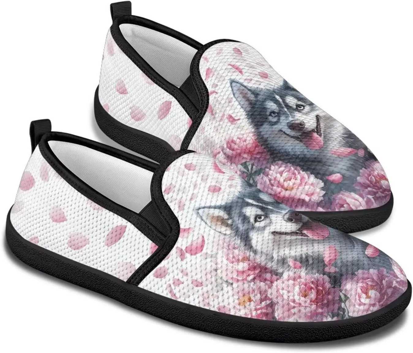 Women's Art Painted Travel Shoes Shoes Slip On Casual Mesh Loafers Lightweight Comfort Fashion Outdoor Sneaker for Ladies US Size 6-11