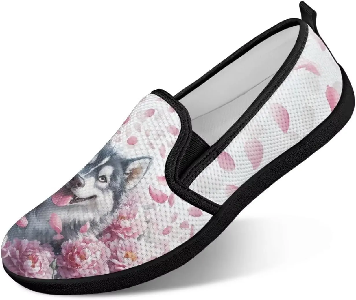 Women's Art Painted Travel Shoes Shoes Slip On Casual Mesh Loafers Lightweight Comfort Fashion Outdoor Sneaker for Ladies US Size 6-11