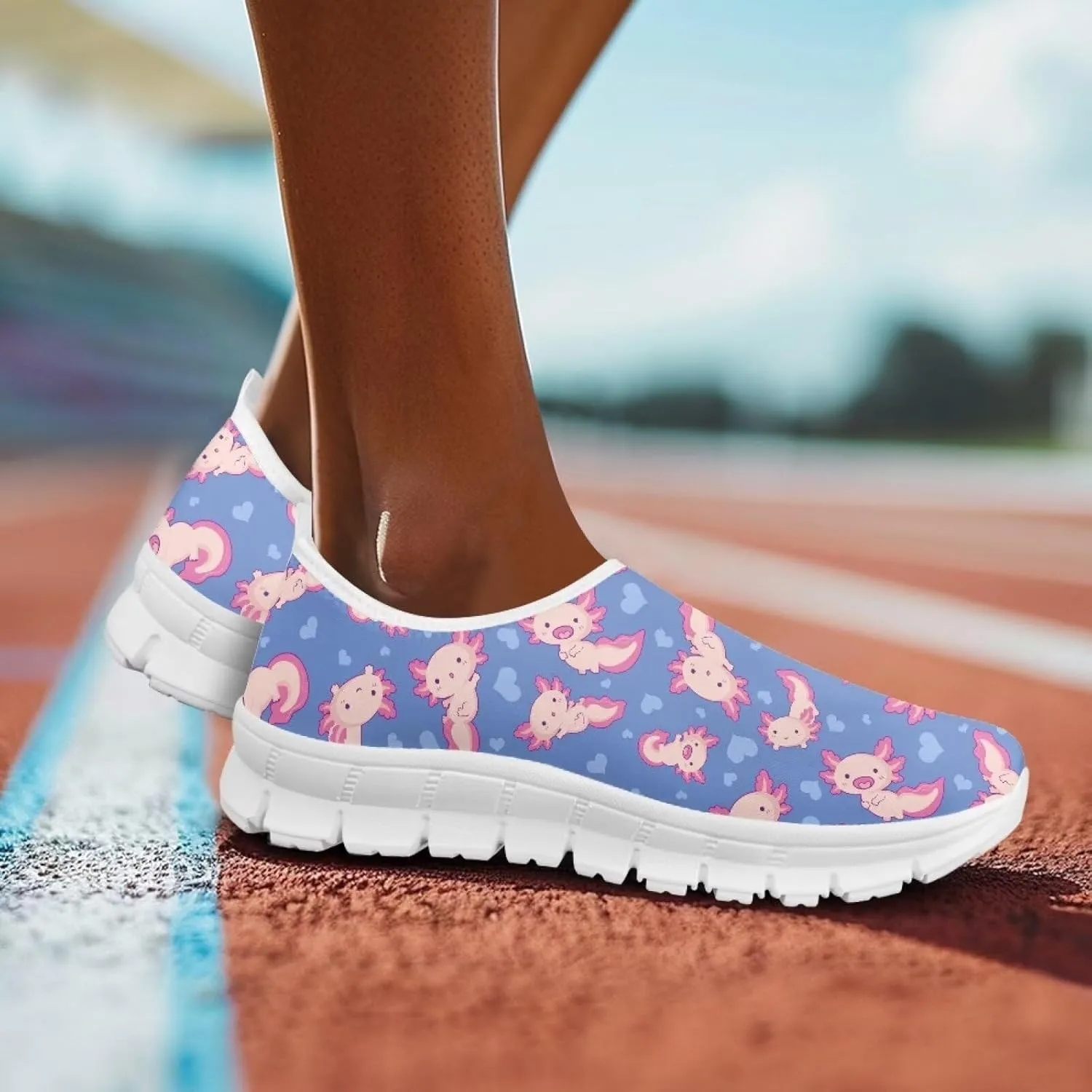 Womens Canvas Shoes Low Top Fashion Sneakers Slip on Walking ShoeWhite Sole
