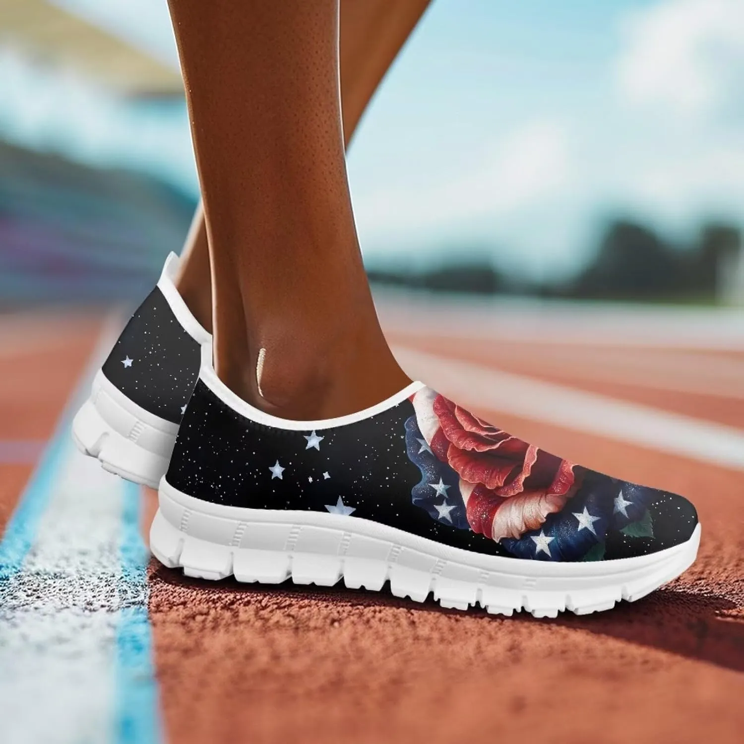 Womens Casual Shoes Canvas Shoes Low Top Fashion Sneakers Slip on Walking Shoe