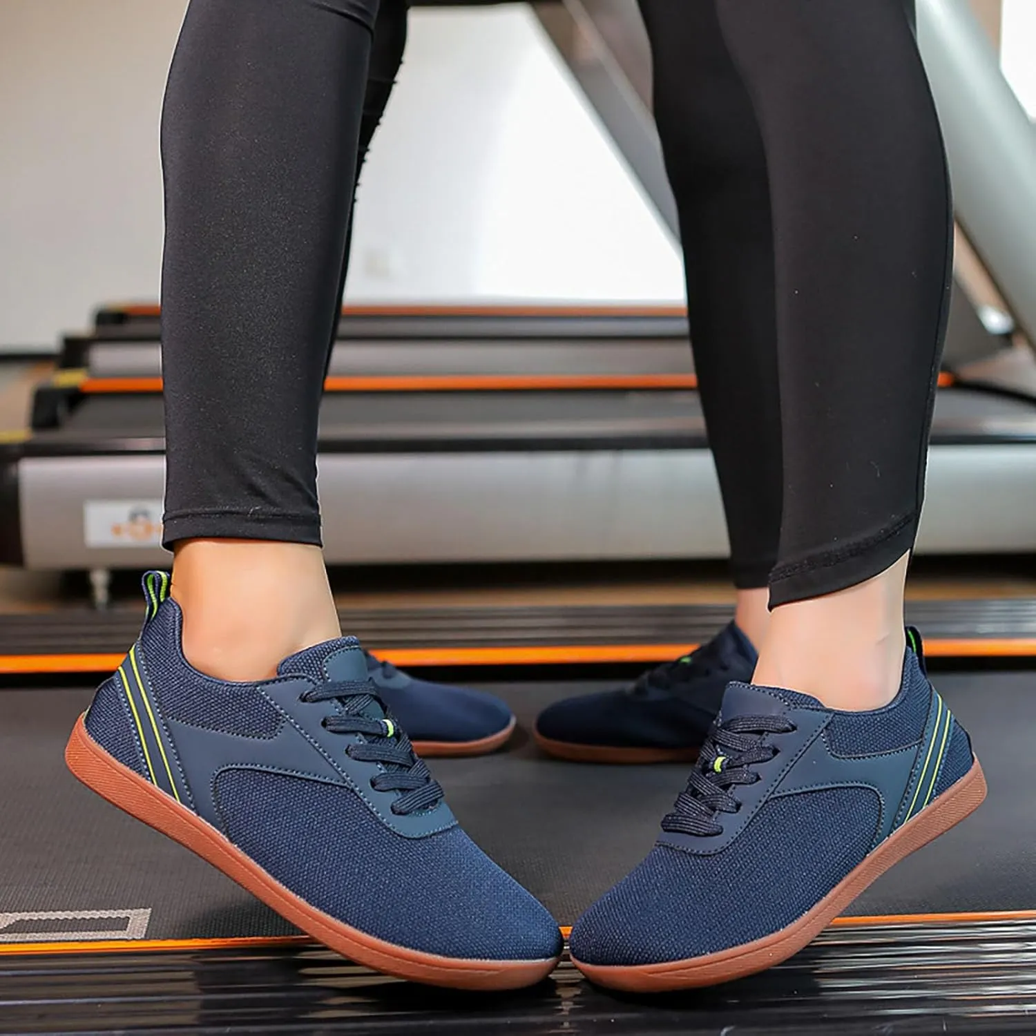 Womens Tennis Shoes Cute Woman Shoes Casual High Top Sneakers Men's KnitFlex Breeze Mesh Sneakers Oxfords Lace Black Tennis Shoe Cross Trainer Shoe