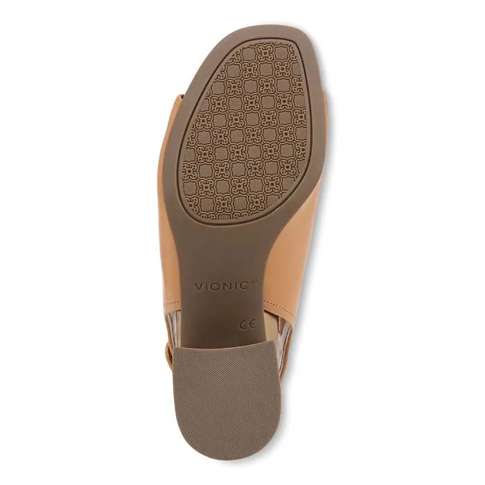 Womens Vionic Valencia in Camel